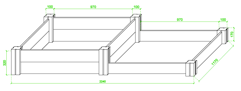 WARZYWNIK DREWNIANY TYP M