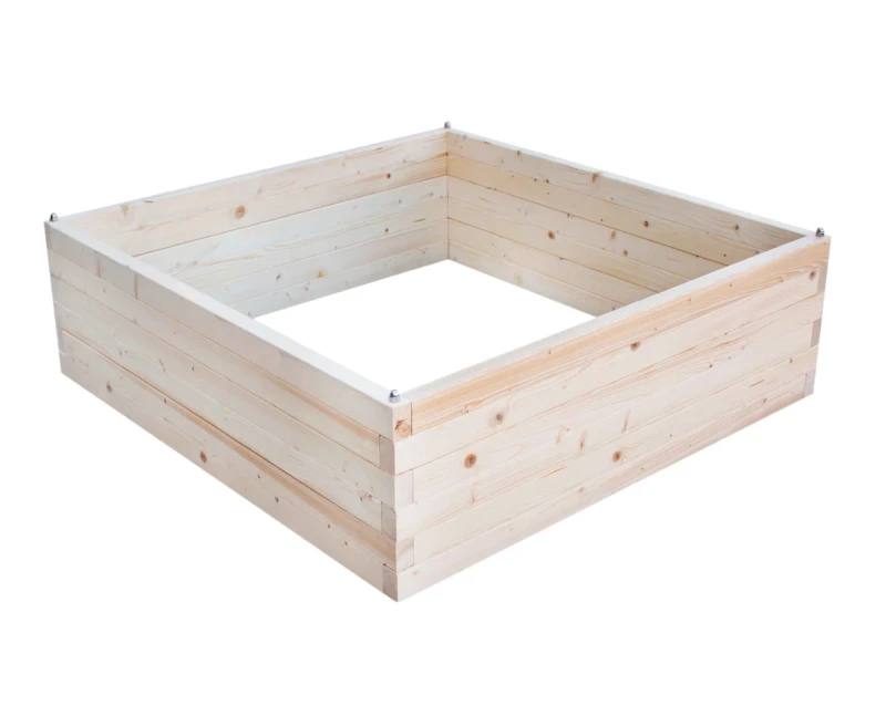 Warzywnik drewniany typ Economic XL wysoki - EXLHW - 100 x 100 x 39 cm