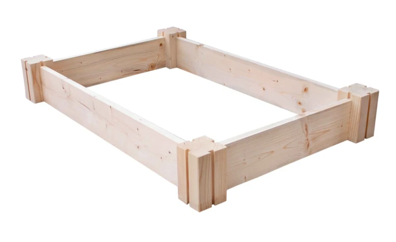 Modułowy warzywnik drewniany niski slim - BHN Slim