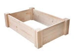 Modułowy warzywnik drewniany średni slim - Podwyższona grządka - BHS Slim 117x77x32 cm