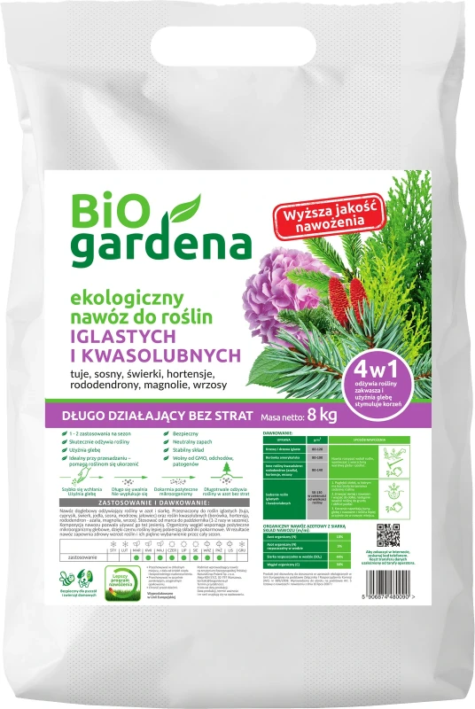 Nawóz do roślin iglastych 8 kg 5906874480090