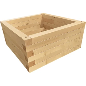 Kwietnik drewniany typ XXL wysoki miejski - XXLW-M - 120 x 120 x 60 cm